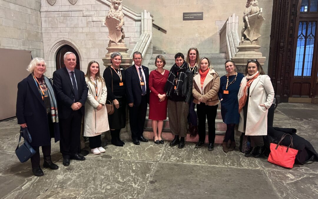 LBCUK Trustees Elaine Nangle and Emma Amos attend the Westminster Hall debate on treatment of ILC