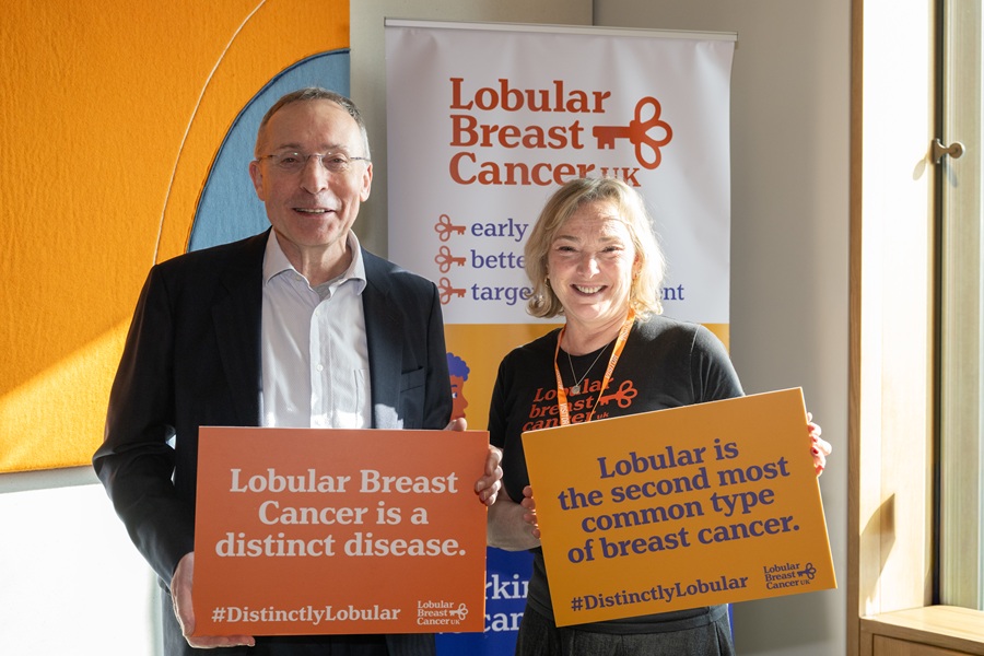Andy Slaughter MP with LBCUK Co-Chair Emma Amos
