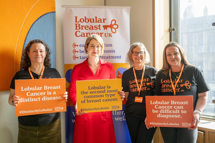 Helen Hayes MP with LBCUK trustees at MP Drop-in